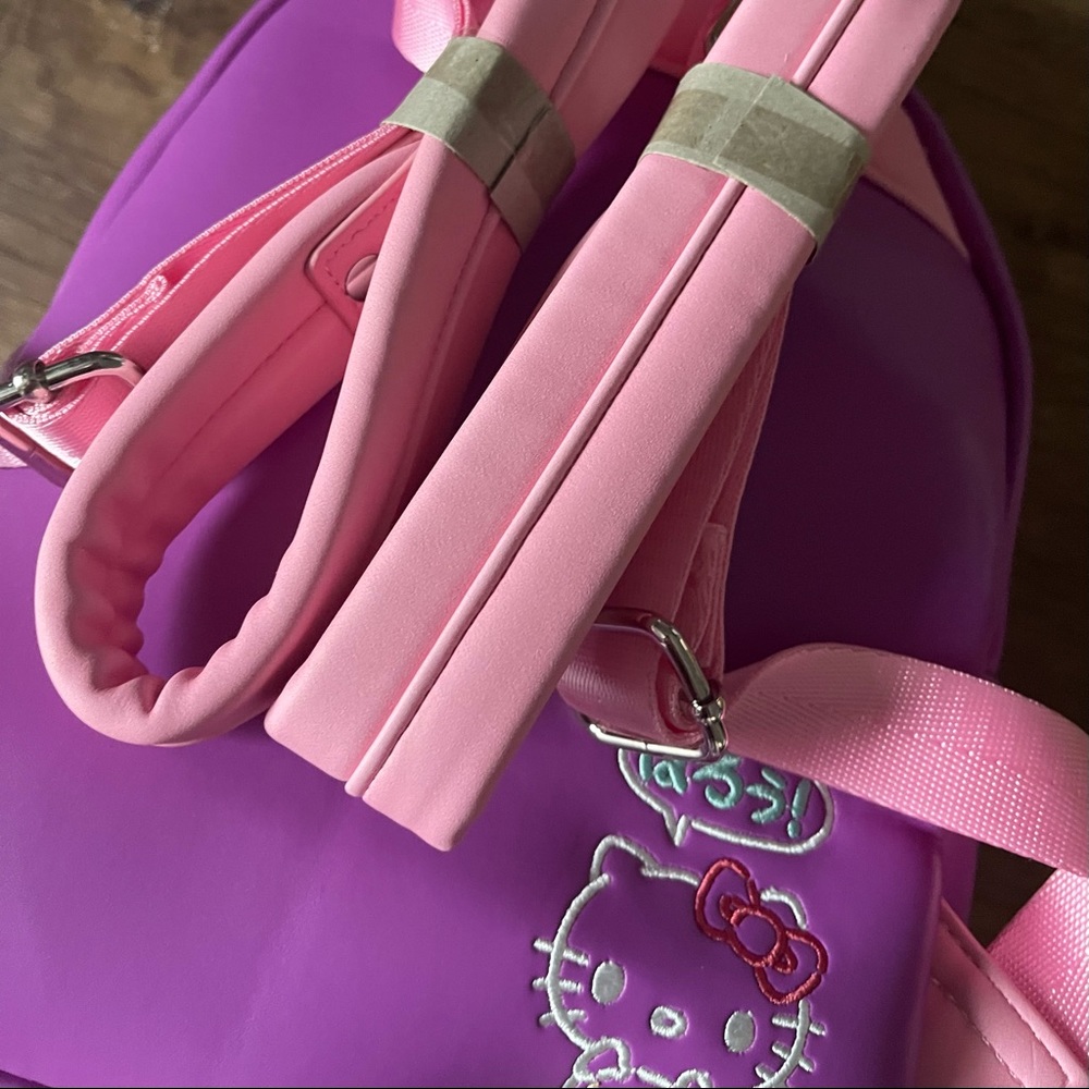 LOUNGEFLY (Sanrio)-NWT Mini Faux Leather Character Backpack - Picture 10 of 14